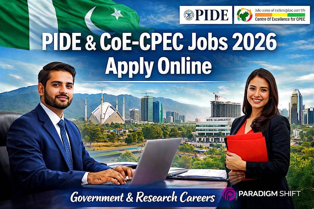 Pakistan Institute of Development Economics Jobs 2026 – Apply Online | CoE CPEC | PIDE Latest Career Opportunities